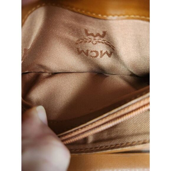 Mcm conganc leather compact wallet  Eight card slots and lots of compartments  E - Picture 10 of 13